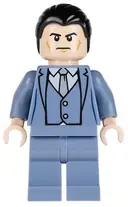 Minifigurka: SH0026:  Bruce Wayne - Sand Blue Suit