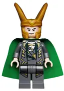 Minifigurka: SH0033:  Loki - 4.0cm Height Starched Fabric Cape