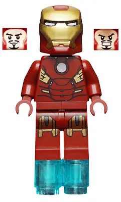 SH0036:  Iron Man - Mark 7 Armor, Small Helmet Visor, Foot Repulsors