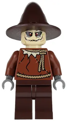 SH0058:  Scarecrow - Dark Brown Wizard / Witch Hat