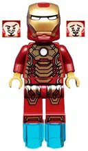 Minifigurka: SH0065:  Iron Man - Mark 42 Armor