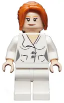 Minifigurka: SH0068:  Pepper Potts - White Suit
