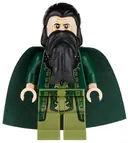Minifigurka: SH0070:  The Mandarin (Trevor Slattery) - Dark Green Cape