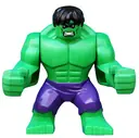 Minifigurka: SH0095:  Hulk - Giant, Dark Purple Pants