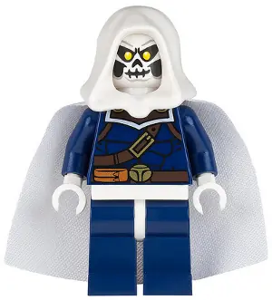 SH0100:  Taskmaster - White Cape and Hood