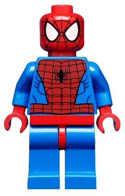 SH0115:  Spider-Man - Black Web Pattern, Red Hips