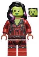 Minifigurka: SH0124:  Gamora, Dark Red Suit
