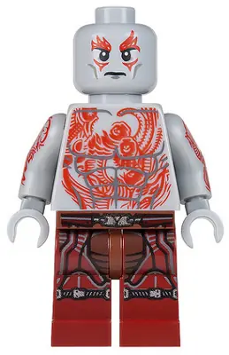 SH0125:  Drax - Dark Red Legs