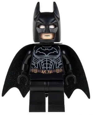 SH0132:  Batman - Black Suit with Copper Belt (Type 2 Cowl)