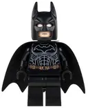 Minifigurka: SH0132:  Batman - Black Suit with Copper Belt (Type 2 Cowl)