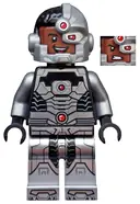 Minifigurka: SH0155:  Cyborg - Black Gloves, Smiling