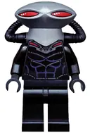 Minifigurka: SH0160:  Black Manta - Flat Silver Helmet