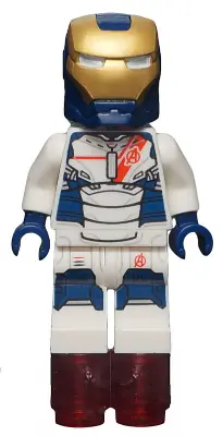 SH0168:  Iron Legion - Trans-Neon Orange Head, Helmet with Visor