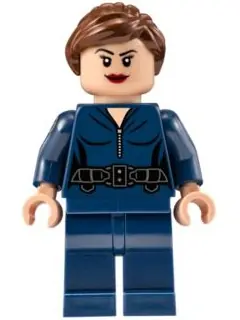 SH0183:  Maria Hill - Dark Blue Suit, Printed Right Arm
