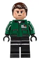 Minifigurka: SH0224:  LexCorp Henchman 1 - Black Legs