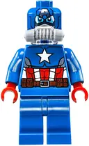 Minifigurka: SH0228:  Space Captain America