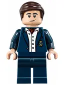 Minifigurka: SH0235:  Bruce Wayne - Ascot and Button Down Shirt