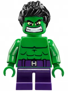 SH0252:  Hulk - Minifigure, Short Legs