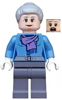 Minifigurka: SH0272:  Aunt May - Medium Lavender Scarf