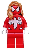 Minifigurka: SH0273:  Spider-Girl - Red Outfit
