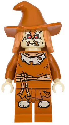 SH0275:  Scarecrow - Dark Orange Floppy Hat