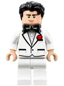 Minifigurka: SH0308:  Bruce Wayne - White Tuxedo
