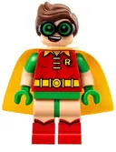Minifigurka: SH0315:  Robin - Green Glasses, Smile / Scared Pattern