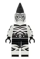 Minifigurka: SH0323:  Zebra-Man