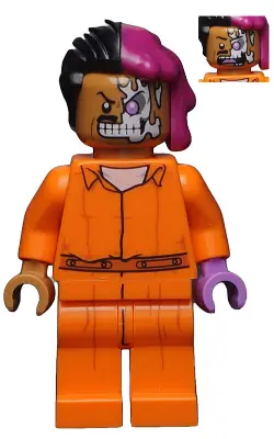 SH0345:  Two-Face - Prison Jumpsuit