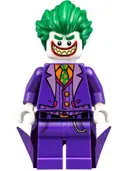Minifigurka: SH0354:  The Joker - Long Coattails, Smile with Pointed Teeth Grin