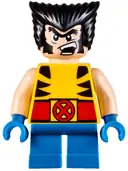 Minifigurka: SH0364:  Wolverine - Hair, Short Legs