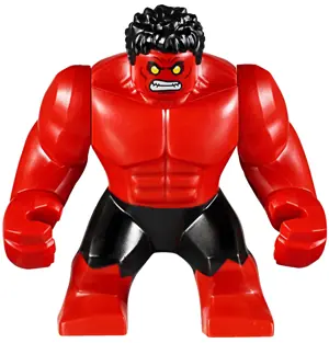 SH0370:  Red Hulk - Giant, Yellow Eyes