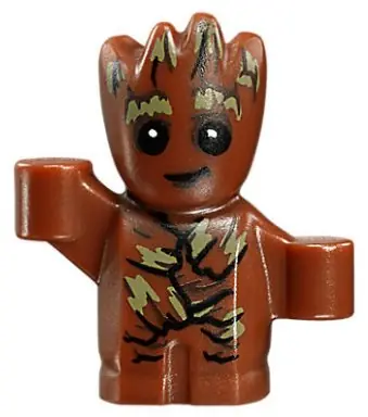 SH0389:  Groot - Baby, Reddish Brown