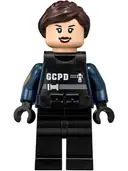 Minifigurka: SH0416:  GCPD Officer, SWAT Gear, Female