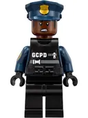 Minifigurka: SH0417:  GCPD Officer, SWAT Gear, Male