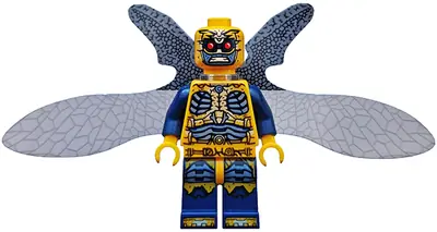 SH0431:  Parademon - Bright Light Orange, Extended Wings