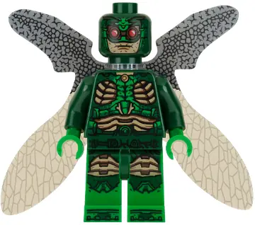 SH0433:  Parademon - Dark Green, Collapsed Wings
