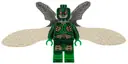 Minifigurka: SH0439:  Parademon - Dark Green, Extended Wings