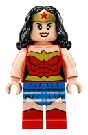 Minifigurka: SH0456:  Wonder Woman -  Gold Tiara, Blue Skirt