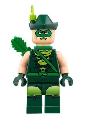 SH0465:  Green Arrow - Hat with Feather