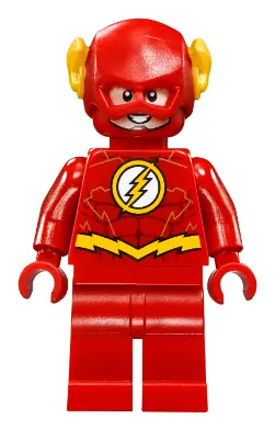 SH0473:  The Flash - Gold Outlines on Chest