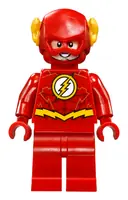 Minifigurka: SH0473:  The Flash - Gold Outlines on Chest