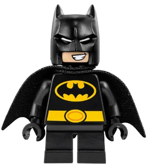 SH0492:  Batman - Short Legs, Black Torso