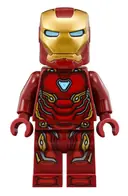 Minifigurka: SH0496:  Iron Man - Mark 50 Armor, Small Helmet Visor