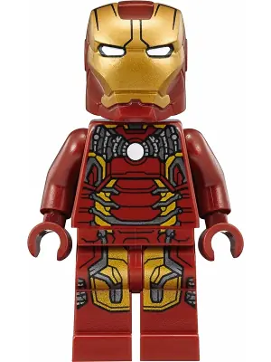 SH0498:  Iron Man - Mark 43 Armor, Trans-Clear Head