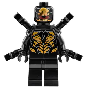 SH0505:  Outrider - Extended Arms, Torso with Long Dark Bluish Gray Tips at Neck