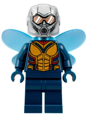 SH0517:  The Wasp (Hope van Dyne) - Trans-Medium Blue Wings