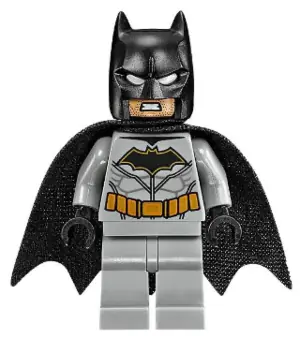 SH0531:  Batman, Medium Nougat Face, Light Bluish Gray Suit