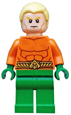 SH0533:  Aquaman - Bright Light Yellow Short Hair