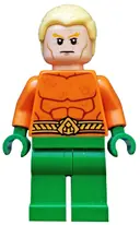 Minifigurka: SH0533:  Aquaman - Bright Light Yellow Short Hair